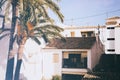 View of white houses of old town Altea, Spain Royalty Free Stock Photo