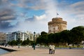 The white tower of Thessaloniki,Landmark of the town