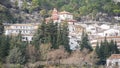 View of the white town of Grazalema (Cadiz, Andalusia, Spain