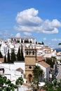 View of the white town, Ronda, Spain.