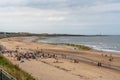 A view of Whitley Bay beach on the North East England coast, UK