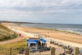 A view of Whitley Bay beach on the North East England coast, UK