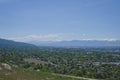 A view above the utah valley