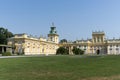 View of Wilanow Royal Palace on AUGUST 8 2013 Royalty Free Stock Photo