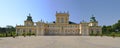 View of Wilanow Royal Palace on AUGUST 8 2013 Royalty Free Stock Photo