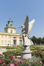 View of Wilanow Royal Palace on AUGUST 8 2013 Royalty Free Stock Photo