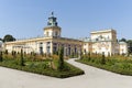 View of Wilanow Royal Palace on AUGUST 8 2013 Royalty Free Stock Photo