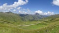 View from Wildkogel, Neukirchen, Austria Royalty Free Stock Photo