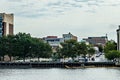 A view of Wilmington North Carolina from across the Cape Fear Ri