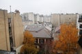 The view from the window in typical district of Paris, France