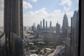 VIEW FROM WINDOW TO DUBAI