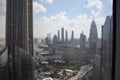 VIEW FROM WINDOW TO DUBAI