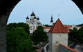 View from the window of Toompea castle.