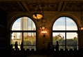 View from windows in Art Institute of Chicago