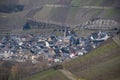 View of the wine village of Dernau in Rhineland-Palatinate