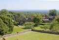 View of Winston Churchill's studio from his home at Chartwell Ho Royalty Free Stock Photo