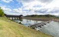 Woljeong bridge crossing the river in Gyeongju Royalty Free Stock Photo