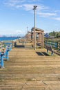 Wooden Ruston Pier 3 Royalty Free Stock Photo