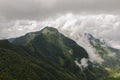 View from World& x27;s End in Horton plains national park Royalty Free Stock Photo