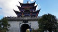 Wuhua tower, old town of Dali, Yunnan, China Royalty Free Stock Photo