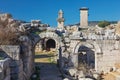 View of Xanthos ancient city - part of Lycian way Royalty Free Stock Photo