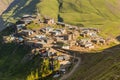 View of Xinaliq Khinalug village, Azerbaij