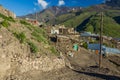 View of Xinaliq Khinalug village, Azerbaij