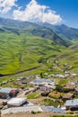 View of Xinaliq village, Azerbaij