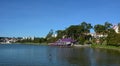 View of the Xuan Huong lake in Dalat, Vietnam Royalty Free Stock Photo