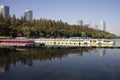 View of Xuanwu lake in Nanjing during autumn session