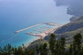 View of yacht harbor, Antalya, Turkey Royalty Free Stock Photo