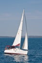 Yacht. Seascape. Croatia