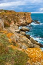 View from Kamen Bryag Black Sea coast Bulgaria Royalty Free Stock Photo