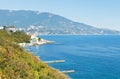 View of Yalta from Livadia district, Crimea