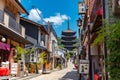 View of Yasaka-dori area with Hokanji temple Yasaka Pagoda