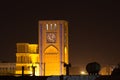 View of Yazd in the night, Iran Royalty Free Stock Photo
