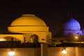 View of Yazd in the night Royalty Free Stock Photo