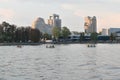 View of Yekaterinburg city pond