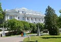 View of Yelagin Palace in summer day. St. Petersburg