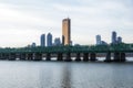 View of Yeouido Island Royalty Free Stock Photo