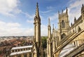 A View of York from York Minster Royalty Free Stock Photo