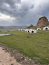 Camping yurts in Gorkhi-Terelj National Park in Mongolia