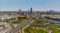A view of the Zabeel district of Dubai, UAE