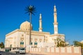 View of Zabeel Mosque in Dubai Royalty Free Stock Photo