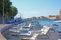 View of Zadar harbor