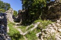 It`s a medieval remains of a fort in Hungary from the mid XV. century