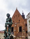 Zak Fountain, Krakow, Poland Royalty Free Stock Photo