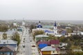 View of Zaraysk from Water tower  Moscow region Russia Royalty Free Stock Photo