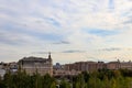 View of the Zaryadye park in centre of Moscow, Russia