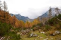 View of Zelenica mountain valley in Karavanke mountains, Gorenjska, Slovenia